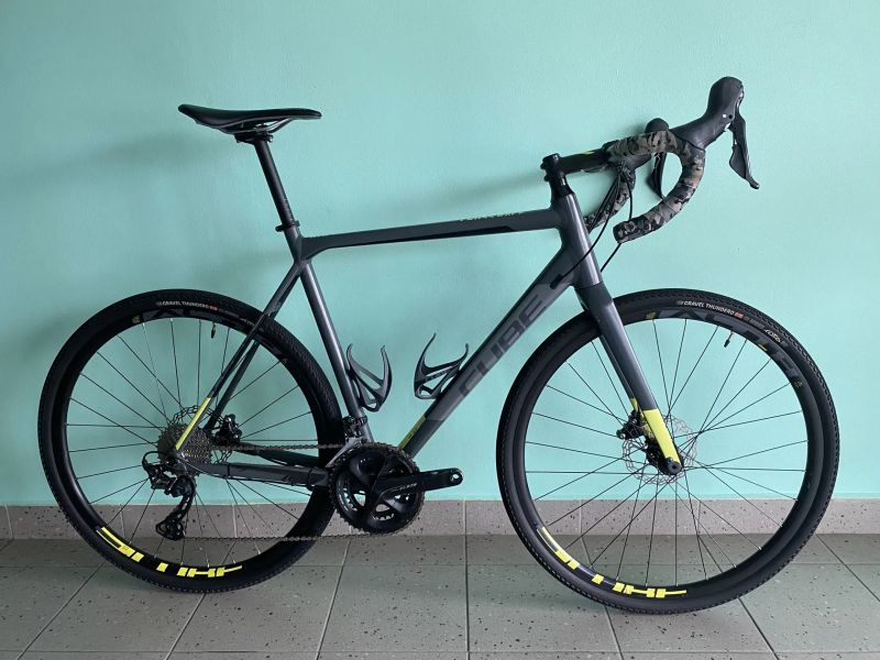 Cube CROSS RACE PRO grey'n'flashyellow
