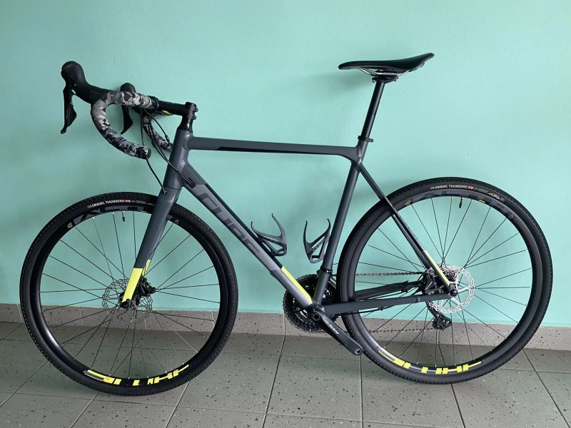 Cube CROSS RACE PRO grey'n'flashyellow