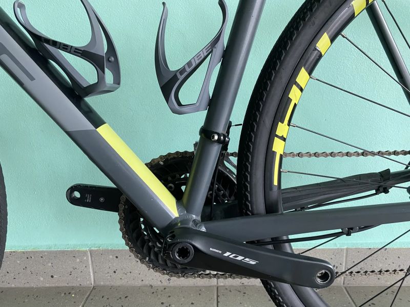 Cube CROSS RACE PRO grey'n'flashyellow