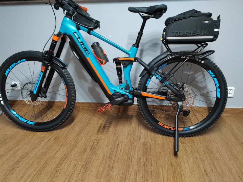 Cube Cube Stereo Hybrid 160 HPC SL 750, 27.5 aquamarine´n´black