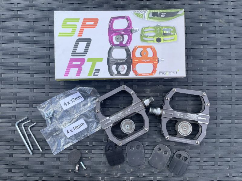 Magped Sport 2 200Nm grey - pedály na kolo