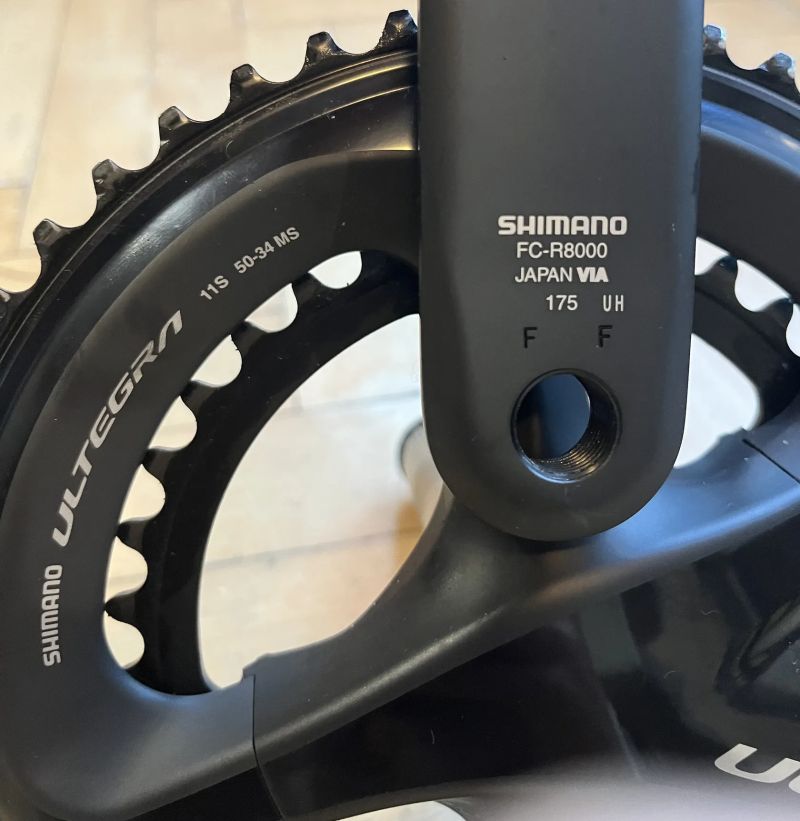 Kliky Shimano ULTEGRA FC-R8000 2x11-speed Crank 50/34, 175mm