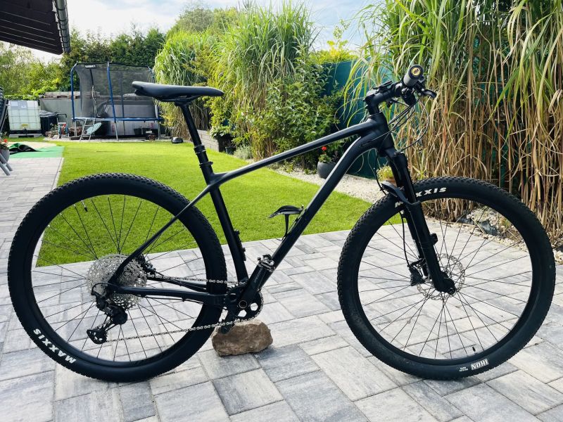 Merida Big.Nine 600 Matt Black (Glossy Black)