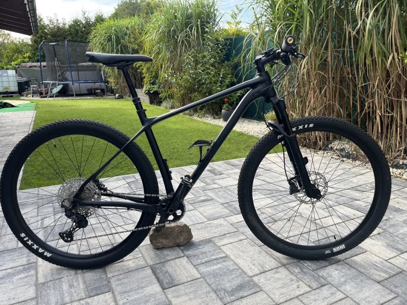 Merida Big.Nine 600 Matt Black (Glossy Black)