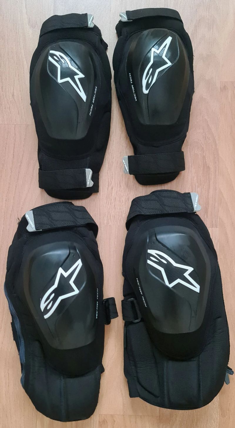 Chrániče kolen a loktů ALPINESTARS VECTOR TECH, L-XL