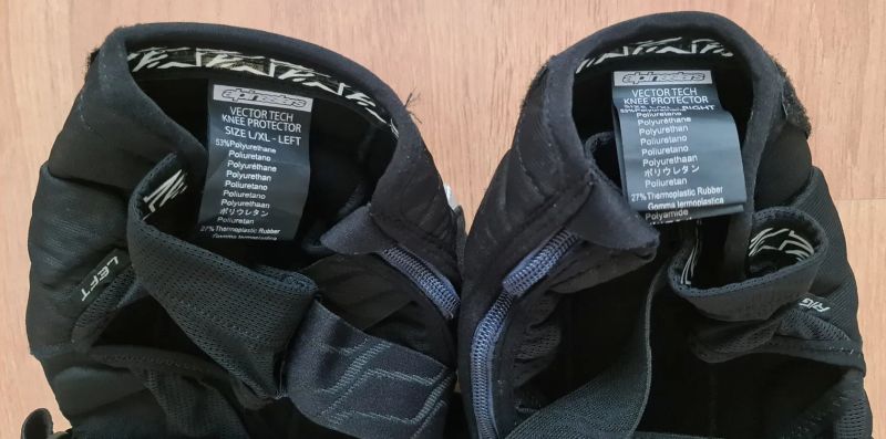 Chrániče kolen a loktů ALPINESTARS VECTOR TECH, L-XL