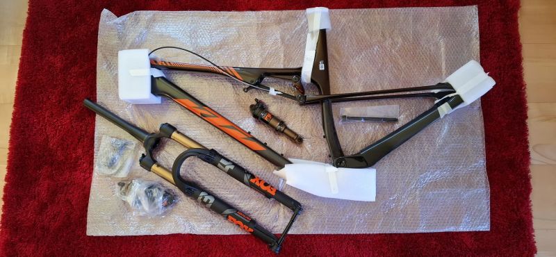 Rámový set KTM Scarp Exonic MT 120 - XL