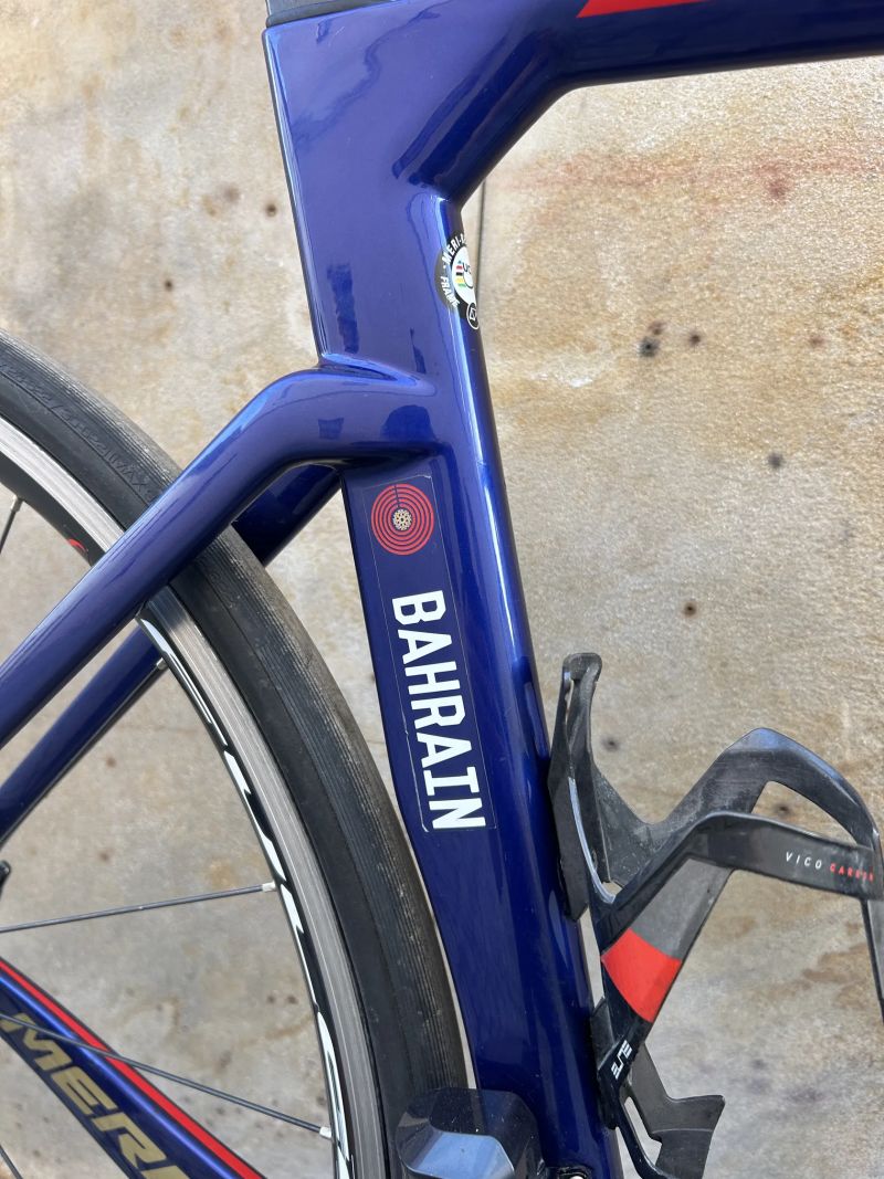 Merida Reacto Team-E Bahrain Merida – Shimano Dura-Ace Di2 + Quarq wattmetr