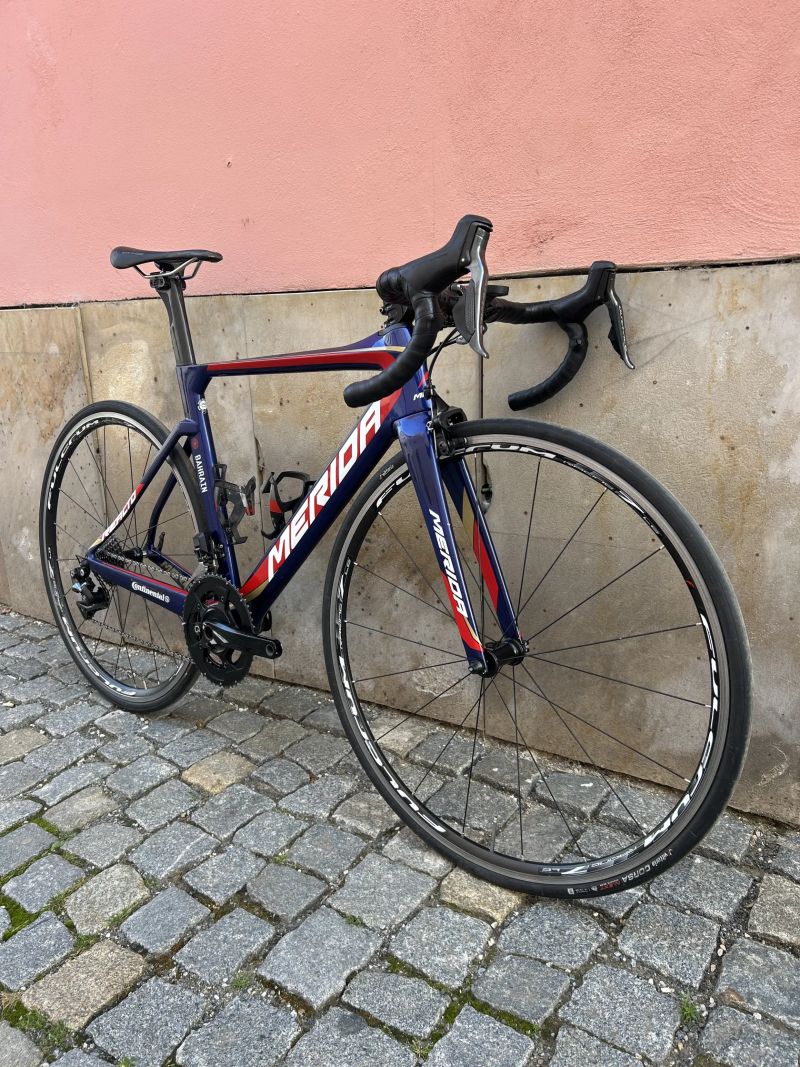 Merida Reacto Team-E Bahrain Merida – Shimano Dura-Ace Di2 + Quarq wattmetr
