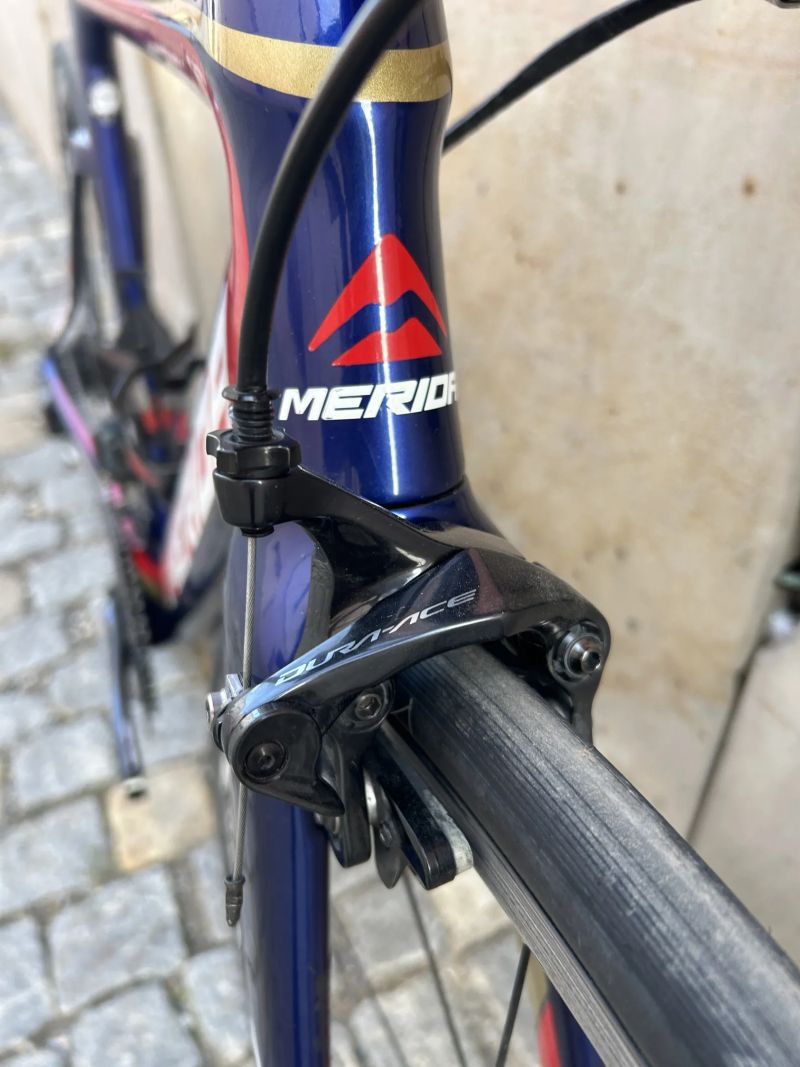 Merida Reacto Team-E Bahrain Merida – Shimano Dura-Ace Di2 + Quarq wattmetr