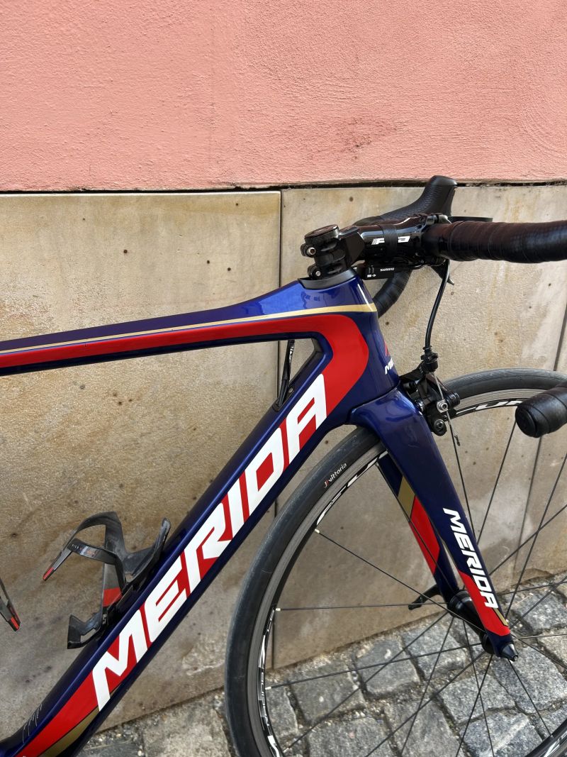 Merida Reacto Team-E Bahrain Merida – Shimano Dura-Ace Di2 + Quarq wattmetr