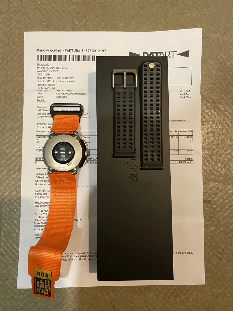 Suunto race titanium