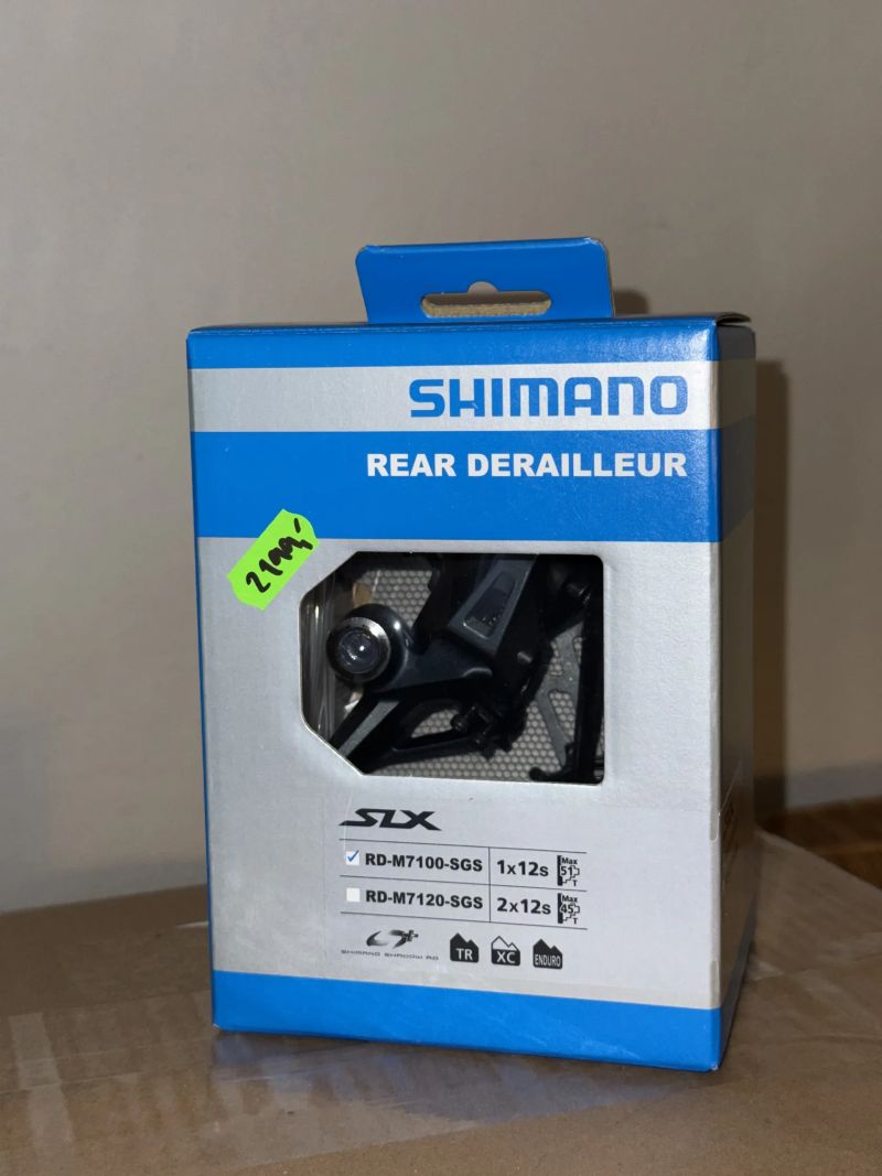 Přehazovačka Shimano SLX Rd-M7100 SGS 12spd shadow RDplus