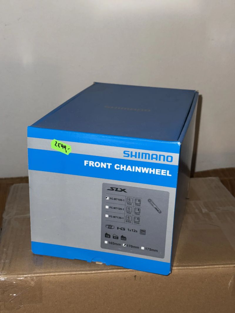Kliky Shimano SLX Fc-M7100 1x12, 170 mm, bez převodníku