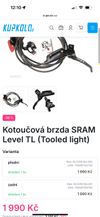 MTB Kotoucove brzdy SRAM Level TL