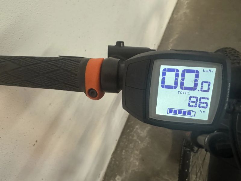 Horske elektrokolo nove jen 80km najeto
