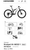 Cannondale Scalplel Hi-Mod 1 Axs vel M