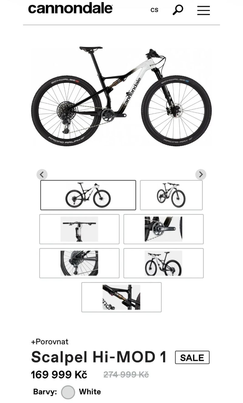 Cannondale Scalplel Hi-Mod 1 Axs vel M