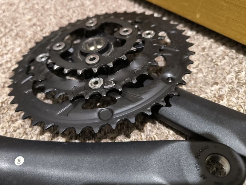 Shimano MTB kliky s osou 