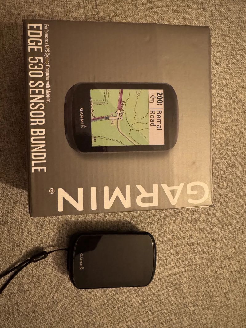 Garmin 530 kompletní balení. Včetně senzorů