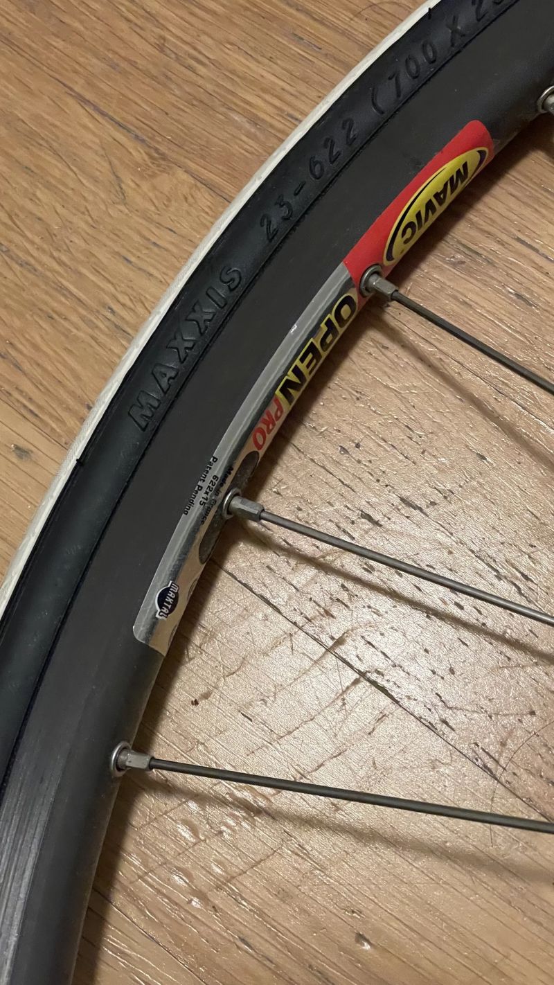 Campagnolo Record + Mavic Open Pro SUP