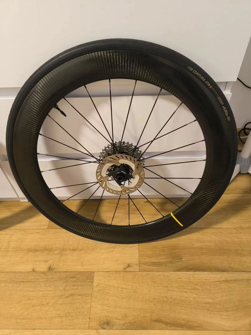 Mavic cosmic SL 65 sram XD-R pláště Tufo Comtura 4 25mm (prodej bez kazety a bez kotoučů) 