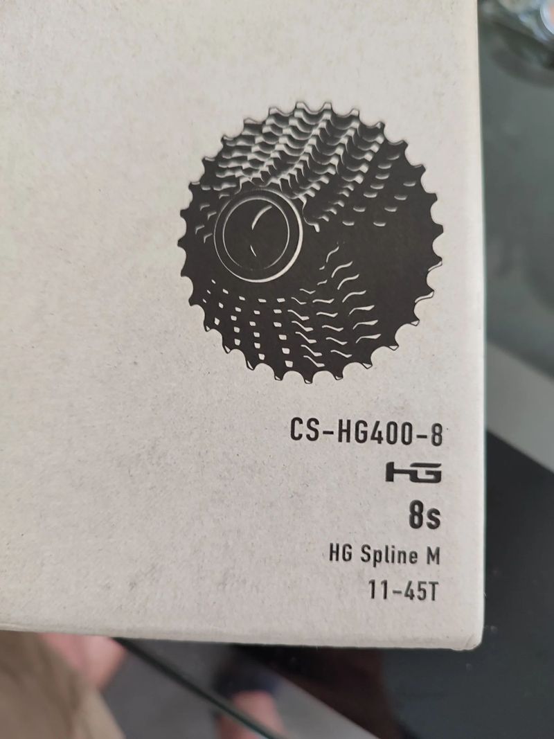 Nova kazet Shimano Hg400 - 8, 11-45 +packeta Zdarma