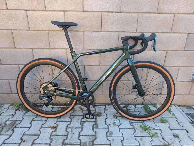 Karbonové gravel kolo Twitter Gravel-X, elektrické řazení 1x13, vel. XL, L, M, 