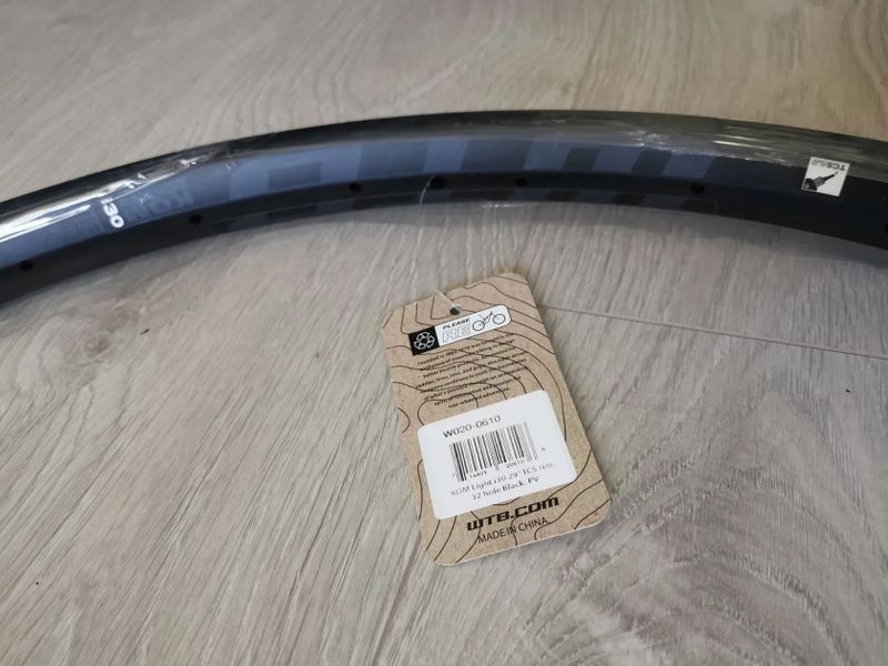 WTB KOM Light i30 TCS 32 děr