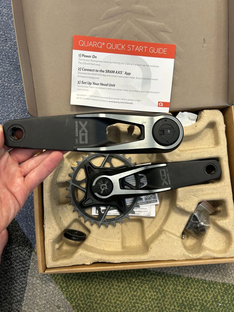 SRAM X0 Wattmeter