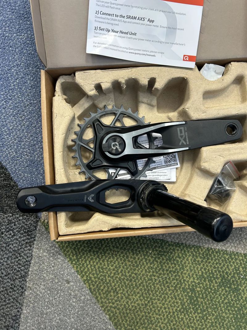 SRAM X0 Wattmeter
