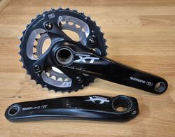 Kliky Shimano XT M785 - 175mm, 38-26z