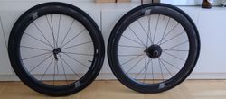 Silnicni karbonova kola rafkove brzdy Vision 55 SC TLR Shimano kazeta 10 speed