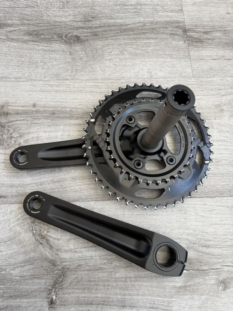 Kliky Shimano GRX FC-RX600, 11s Shimano 46/30/175