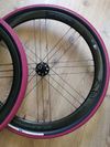 Zapletená kola CAMPAGNOLO Shamal Carbon DB C21 2WF Disc-Bezdušové-Top Zánovní stav