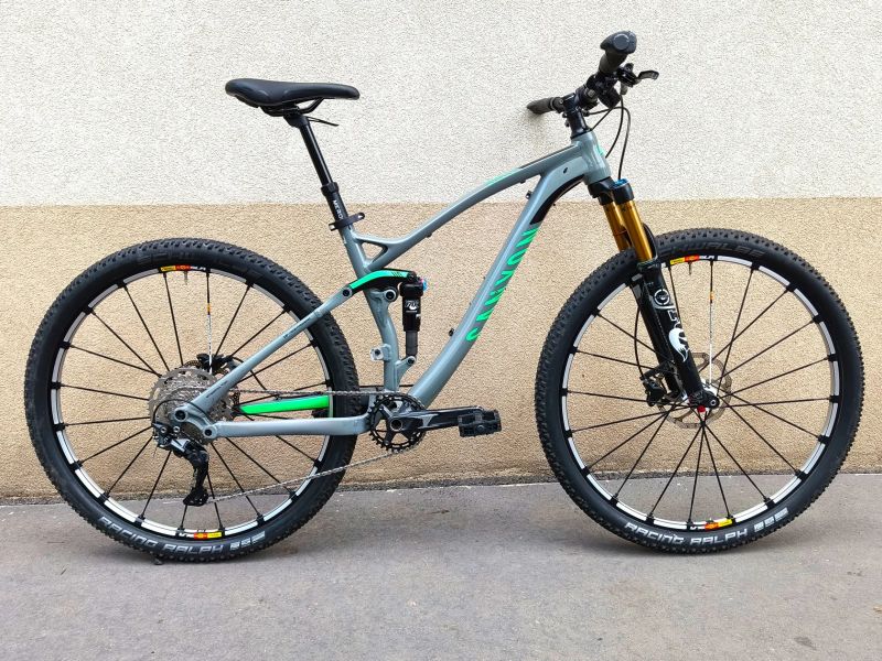 Canyon Nerve AL 9.0, 29", vel. S/M, NOVÉ KOMPONENTY