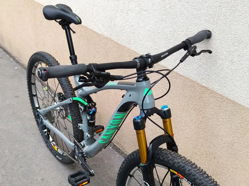 Canyon Nerve AL 9.0, 29", vel. S/M, NOVÉ KOMPONENTY
