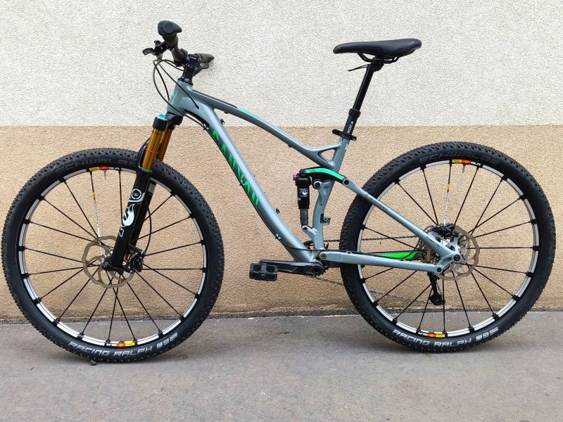 Canyon Nerve AL 9.0, 29", vel. S/M, NOVÉ KOMPONENTY