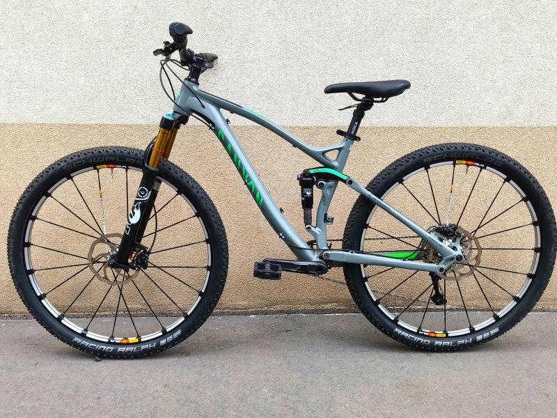 Canyon Nerve AL 9.0, 29", vel. S/M, NOVÉ KOMPONENTY