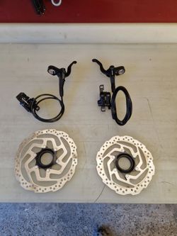 Brzdy Shimano MT-401 s kotouci
