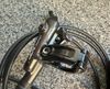 Brzdy Shimano XT BR-M8220 - set - přední a zadní, destičky Galfer fialové