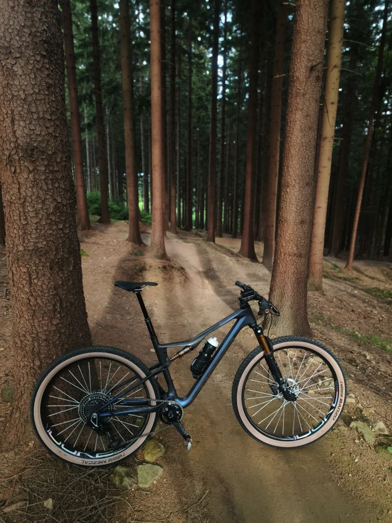 Orbea Oiz na XX1 transmission + výplety s Berdy (provázkové špice) vel. L