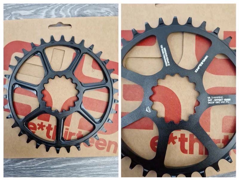 Převodník E*thirteen E13 UL Chainring 34z offset 5mm