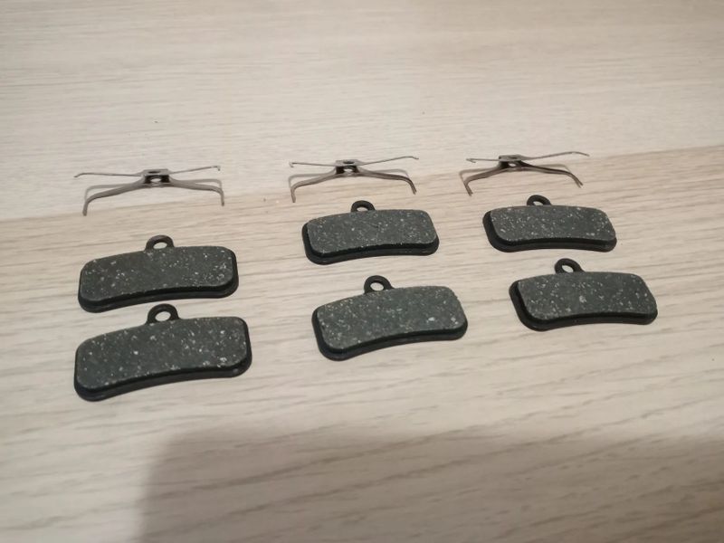 3x Brzdové destičky Galfer NOVÉ 