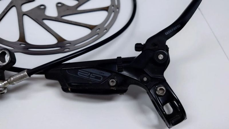 Brzdy SRAM G2 RSC, přední/zadní, 4-pístkové + kotouče 203mm
