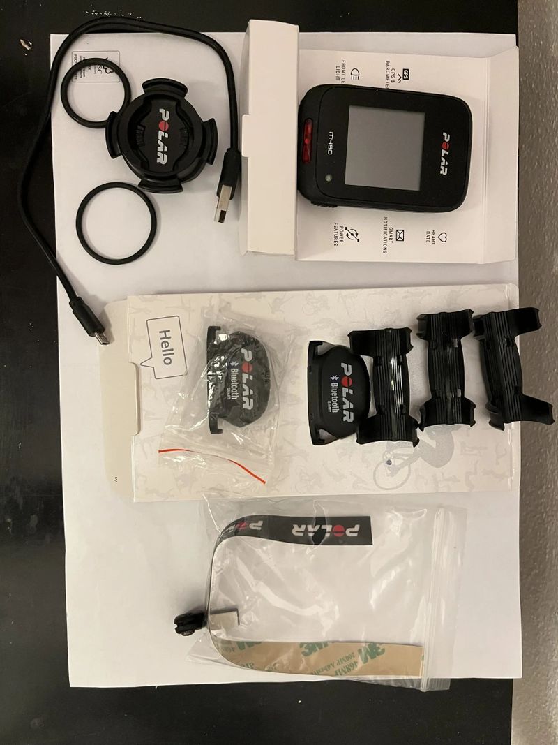 Cyklo computer Polar M460 + snímače