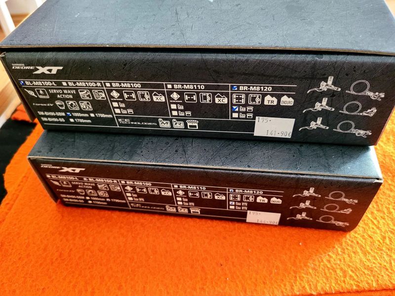 Nová Sada Shimano Deore XT Br-M8120 IceTech
