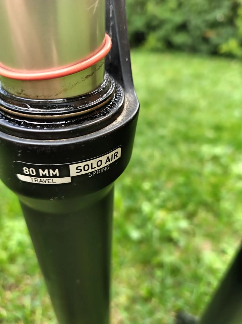 Ramová sada Cube 29" + vidle RockShox TK gold