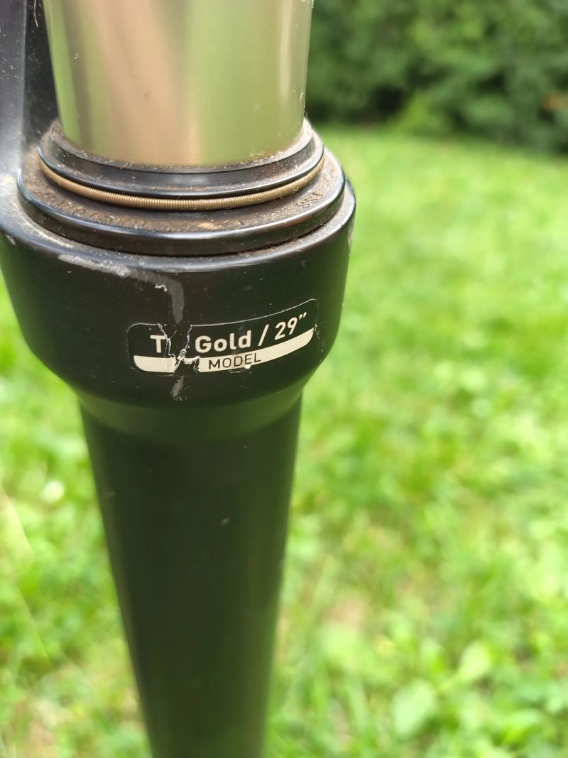 Ramová sada Cube 29" + vidle RockShox TK gold