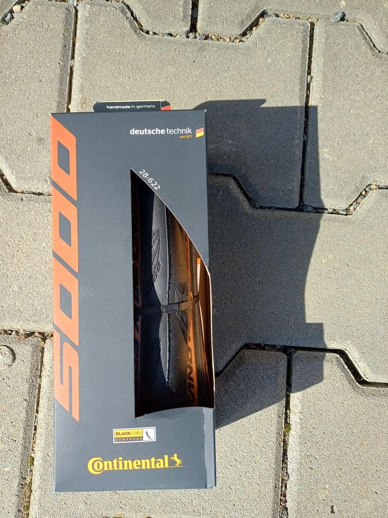 Continental Grand Prix 5000, kevlar transparent